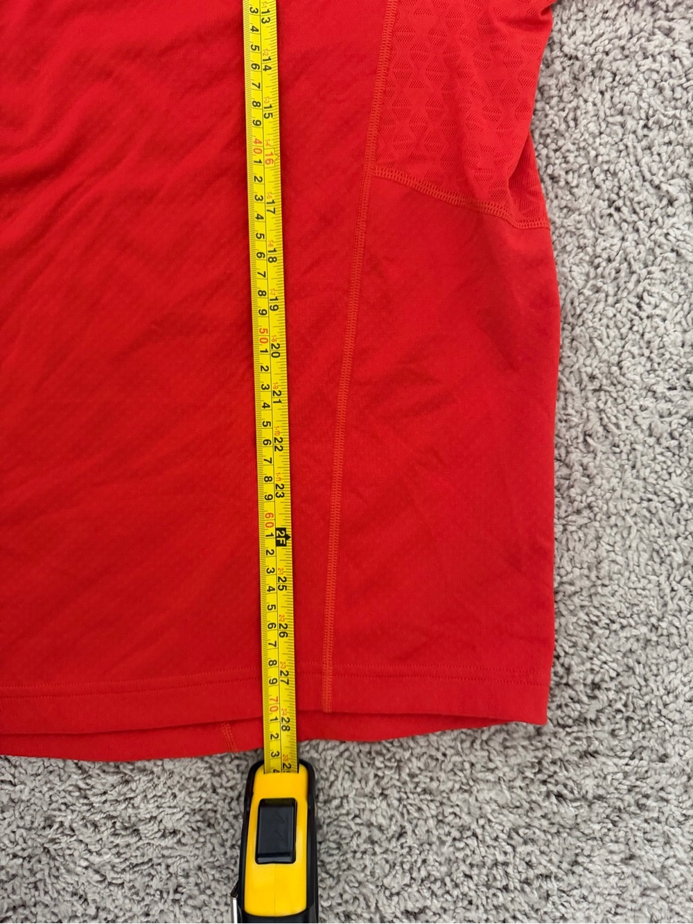 The North Face Men’s Red Quarter-Zip Performance Pullover - Picture 4 of 4